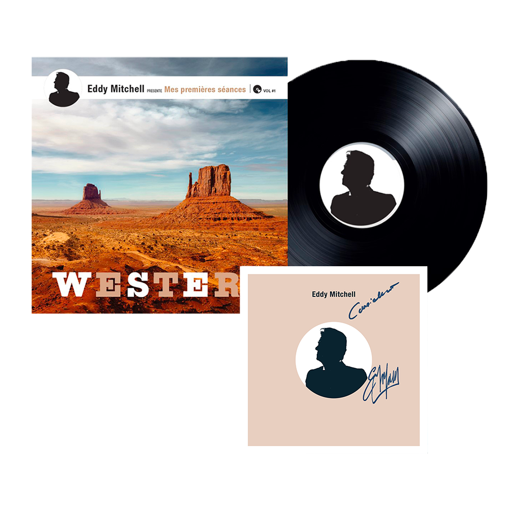 Mes premières séances "Western" - Vinyle avec carte dédicacée